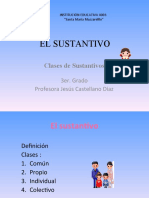 EL SUSTANTIVO