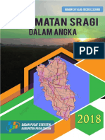 Kecamatan Sragi Dalam Angka 2018