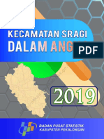 Kecamatan Sragi Dalam Angka 2019