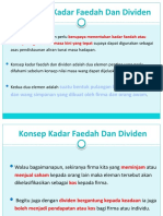 Kadar Faedah