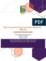 (RKAS) : Rencana Kegiatan Dan Anggaran Sekolah