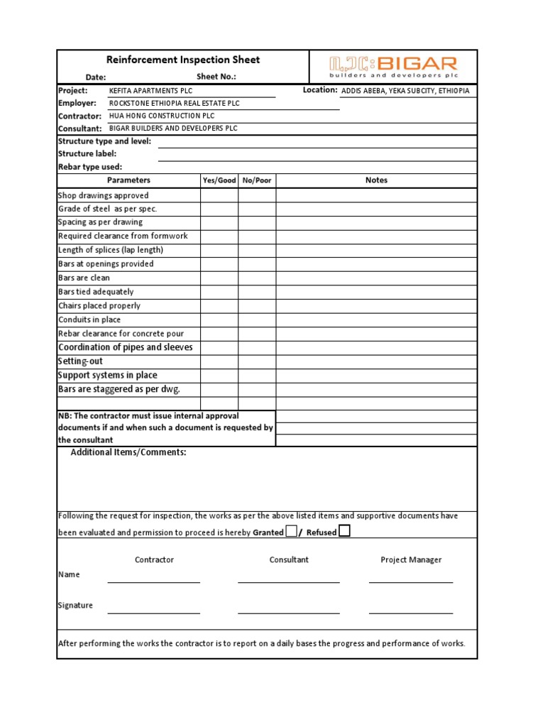 03 Rebar Inspection PDF