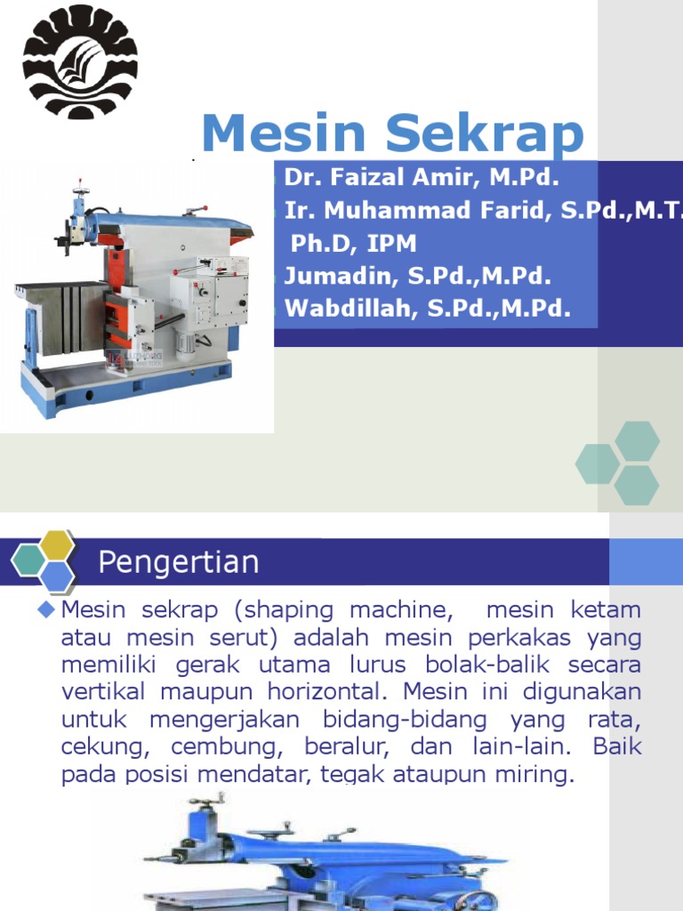 Mesin Sekrap | PDF | Memasak, Makanan, & Anggur | Griya & Taman