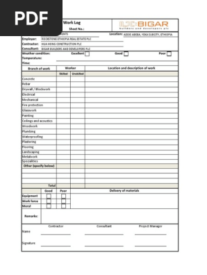 09 Daily work log