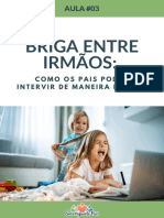 Briga Entre Irmãos Como Os Pais Podem Intervir de Maneira Eficaz@