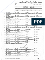 Hasil Ujian Kelas 7 MTs Balikeran 2021