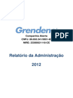 Grendene 2012
