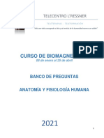 Curso de Biomagnetismo - Banco de Preguntas - Evaluación Intermedia