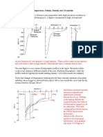 Lecture 3 Questions Temperature, Salinity, Density and Circulation