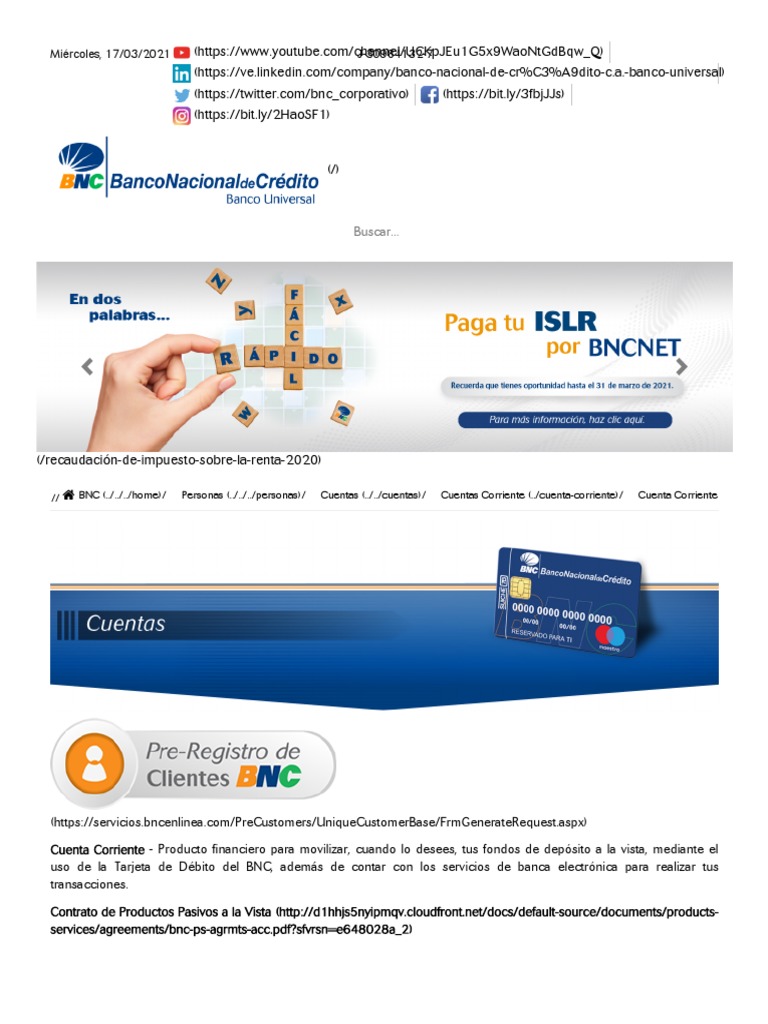 Requisitos para abrir cuenta en BNC | PDF | Bancos | Bancario