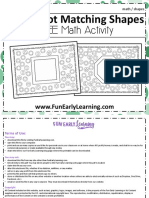 FREE Math Activity: Find & Dot Matching Shapes
