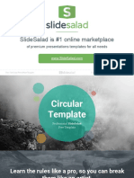 Circular Free PowerPoint Template