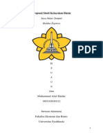 Proposal Studi Kelayakan Bisnis - Jasa Antarjemput by Muhammad Alief Haidar