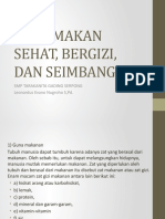 Materi 2. Pola Makan Sehat, Bergizi, Dan Seimbang