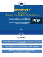 Erasmus+: Erasmus Mundus Joint Master Degrees