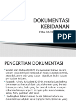 DOKUMENTASI KEBIDANAN Pertemuan I 2020