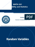 Week 5 - Random Variables, CDF, PDF