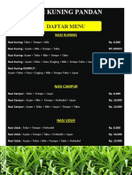 Daftar Menu