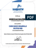 Moises Elias Silva Perez: Curso Básico Desarrollo de Sitios Web