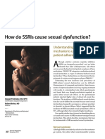 How Do Ssris Cause Sexual Dysfunction?: Understanding Key Mechanisms Can Help Improve Patient Adherence, Prognosis