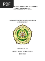 Download PROBLEMATIKA PERKAWINAN BEDA AGAMA DI INDONESIA by YustianMangaraja SN50013831 doc pdf