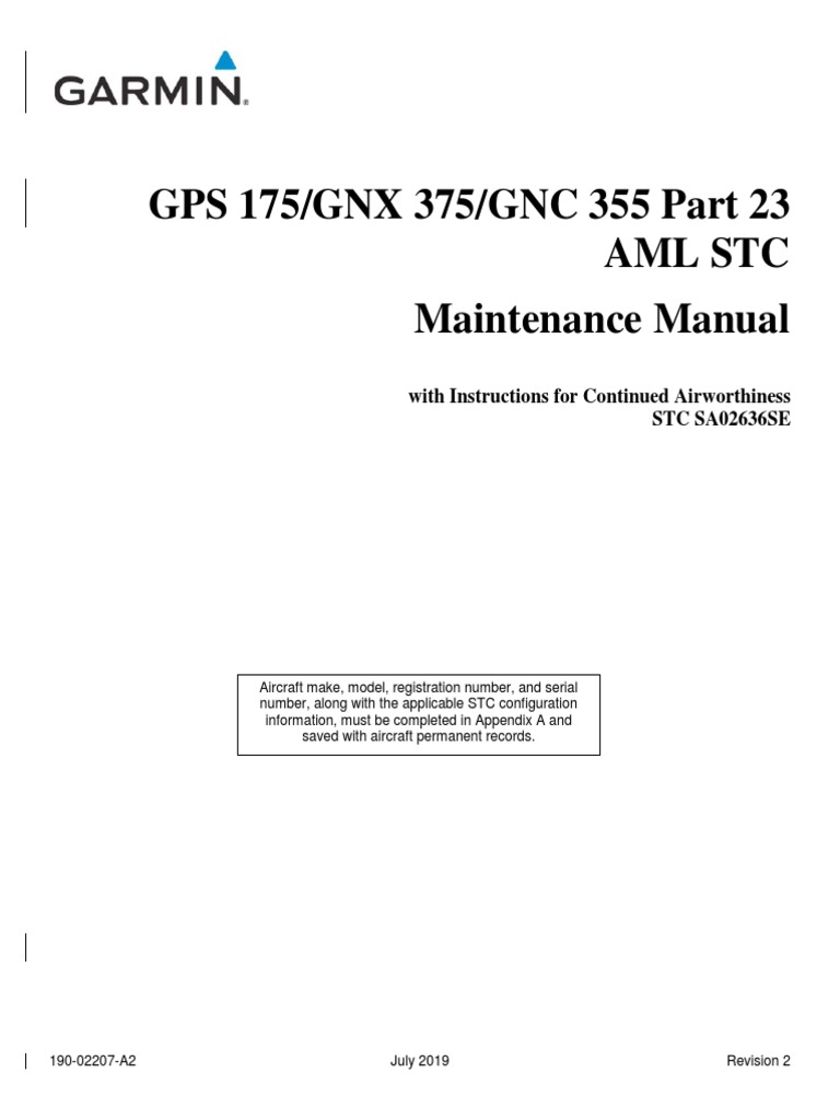 Garmin GNX™ 375 GPS Navigator + ADS-B Out / In Transponder For Experimental  Aircraft