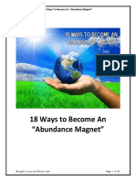18 Ways To Become An Abundance Magnet