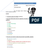 Guía de Trabajo. Conceptos Básicos Del Teatro. 25. Febrero.2021