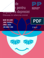 Exerciţii de Meditaţie Pentru Depăşirea Depresiei-Mark Williams, John Teasdale, Zindel Segal, Jon-Kabat Zinn