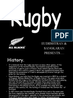 EUDIISHTRAN & SANGKARAN PRESENTS THE HISTORY OF RUGBY