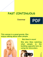 Past Continuous: Grammar