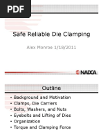 Web043 Safe Reliable Die Clamping