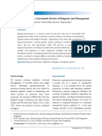 Hyperprolactinemia: A Systematic Review of Diagnosis and Management