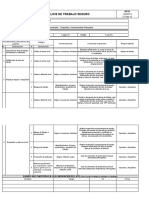 Análisis de trabajo seguro excavación y pilotes