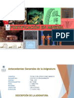 Clase (20!10!2020) - Introduccion Al Curso & Generalidades Del Sostenimiento y La Importancia Del Reconocimiento de Roca