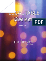 Local Table April