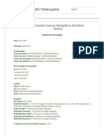 El Blog Del Geografo Yaracuyano - Principales Cuencas Hidrográficas Del Estado Yaracuy.