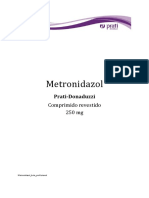 Metronidazol: Prati-Donaduzzi