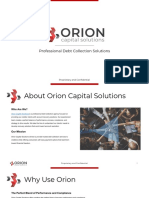 Orion Capital Solutions Boardroom Presentation