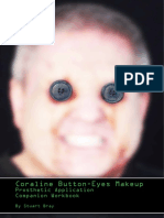 Coraline Button-Eyes Makeup: Prosthetic Application Companion Workbook