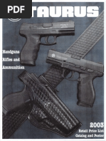 2003 Taurus Catalog Pages SM