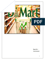 Dmart - Kunal Janyani-Selling and Sales Management