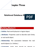 Chapter Three: Relational Database Modeling