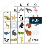 Animal Bingo 2