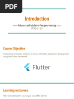 01 Advanced Mobile Programming 2021 - Introduction