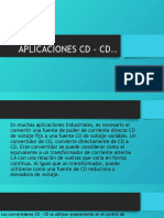 Aplicaciones CD - CD