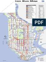 Manhattan Bus Map