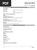 Safety Data Sheet: SECTION 1: Product and Company Identification