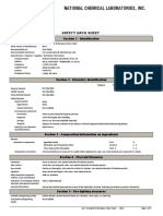 National Chemical Laboratories, Inc.: Safety Data Sheet