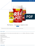 Red Epoxy - Conserta, Repara e Sela - Brasweld Soldas Especiais